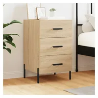 VidaXL Nachtschrank Sonoma-Eiche 40 x 40 x 66 cm