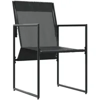 VidaXL Gartenstuhl 50,5 x 59 x 81,5 cm schwarz