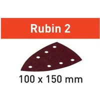 Festool Schleifblatt STF DELTA/7 P150 RU2/10 Rubin 2 (499146)
