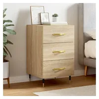 VidaXL Nachtschrank Sonoma-Eiche 40 x 40 x 66 cm