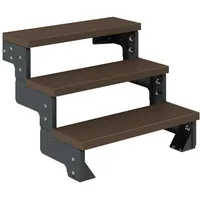 DOLLE Außentreppe Gardentop 3 Stufen 80 cm ohne Geländer