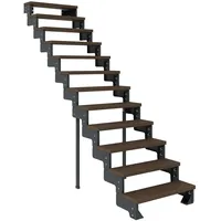 DOLLE Außentreppe Gardentop 13 Stufen 100 cm ohne Geländer