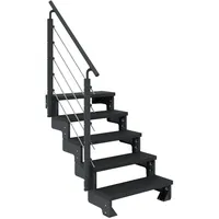 DOLLE Außentreppe Gardentop 5 Stufen 80 cm inkl. Geländer