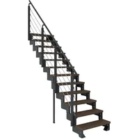 DOLLE Außentreppe Gardentop 13 Stufen 80 cm inkl. Geländer