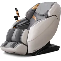 Naipo 3D Massagesessel R50 Grau, High-End Massagestuhl, Wärmefuktion