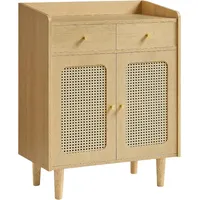 VASAGLE Bohoven 120 x 80 x 40 cm eichenbeige