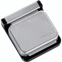 Maul Magnetclip S 6240094 silber Kunststoff si 10 Stück