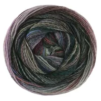 Lana Grossa Gomitolo Intenso Häkelwolle, 700 m grau|grün|rosa|schwarz