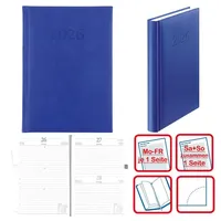 Herlitz Buchkalender Cheftimer 2026, A5 (Blau,