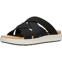Keen Damen ELLE MIXED SLIDE Sandalen, Black/Birch, 42 EU