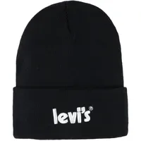 Levi's LAN POSTER LOGO BEANIE schwarz