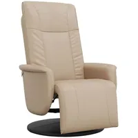 VidaXL Relaxsessel mit Fußteil Kunstleder 90 x 105 x