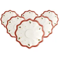 Villeroy & Boch Kaffee-/Teeuntertasse 17,5 cm Bunt 6 St.