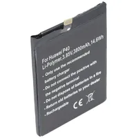 AccuCell Akku passend für Huawei P40, Li-Polymer, 3,85V, 3800mAh,