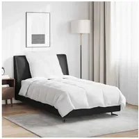 VidaXL Sommerdecke mit Kissen 2 pcs Weiß Daunenfeder