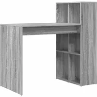 VidaXL Tisch mit Regal Graues Sonoma 108 x 55