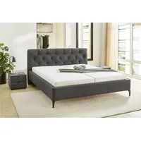 Jockenhöfer Polsterbett RIGA - Grau