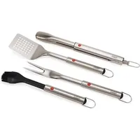 Joseph Joseph Grillbesteck-Set 4-tlg. Edelstahl silber