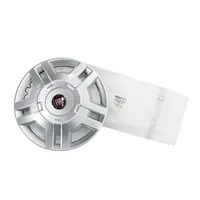 Fiat Original FIAT Wheel Trim, 15 Inch Rim, Red
