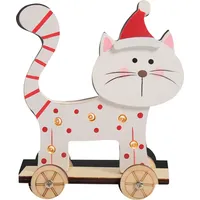 Hellum LED-Holzkatze 524192