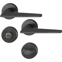 HOPPE - Türgarnitur, Rosettengarnitur Macau M1646/42KV/42KVS ms F96-1-R sk/ol