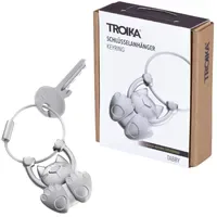 Troika TROIKA® Schlüsselanhänger TABBY silber
