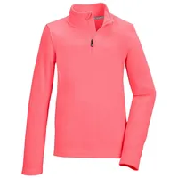 KILLTEC KSW 247 GRLS FLC SHRT, coral pink, 152