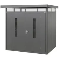Primeyard Gerätehaus 2,28 x 1,80 m Anthrazit
