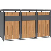 Westmann Mülltonnenbox Varius 3 198 x 116 cm grau