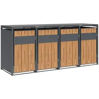 Westmann Mülltonnenbox Varius 4 265 x 116 cm grau