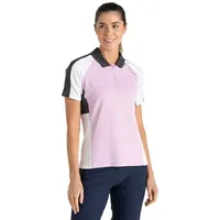 Craghoppers Nosilife Hazelmere Kurzarm-poloshirt - Orchid / White -