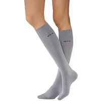 H.I.S. H.I.S Kniestrümpfe Damen anthrazit, hellgrau Gr.35-38