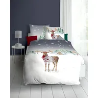 KAEPPEL Fein Biber Bettwäsche in grau | Gr.: 155