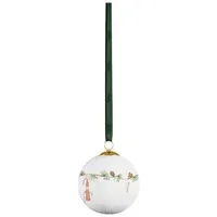 Kähler Hammershøi Christmas 2024 Ø6 cm Weiß