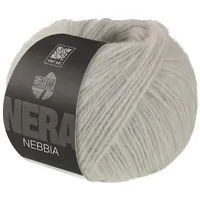 Lana Grossa Nebbia Häkelwolle, 170 m grau