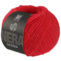 Lana Grossa Nebbia Häkelwolle, 170 m rot