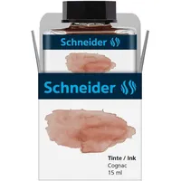 Schneider Tintenglas Pastell 15 ml Cognac, flüssige Pastell-Tinte