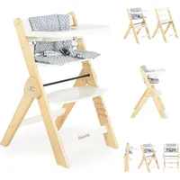 Cangaroo Cangaroo, Hochstuhl, Kinderhochstuhl Caramel Holz, (Hochstuhl)