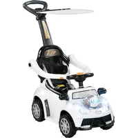 Aiyaplay Rutschauto Schub- und Haltestange mit Rückenlehne Schutzbügel, Lauflernhilfe