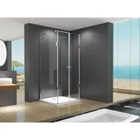 Buylando Glaswerk Westfalen / Emma 100x90x100 Cm U-form Duschkabine