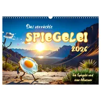 Calvendo Das verrückte Spiegelei (Wandkalender 2026 DIN A3 quer),
