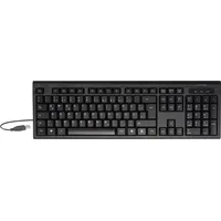Vivanco VIVancoTMUSB Full Size Tastatur mit Ziffernblock + PS2