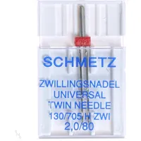 SCHMETZ | 1 Nähmaschinennadel | Zwillings-Universal | 130/705 H