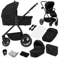 Lionelo MERIL 2-in-1 Kombikinderwagen, Black Onyx