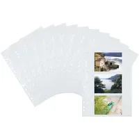 Herma Fotophan Fotosichthüllen 9x13 cm quer weiß 250 Hüllen
