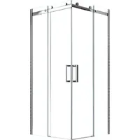 Glaszentrum Hagen Artemis Eckdusche mit Schiebetür 80 x 195