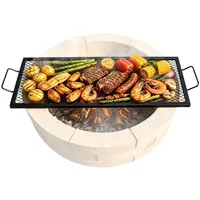 Vevor Grillrost 1110 x 380 x 25 mm Stahl