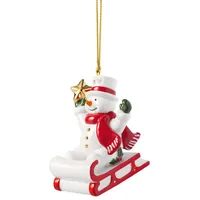 Villeroy & Boch Christmas Classics 2025 Weihnachtsbaumschmuck Schneemann