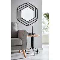 Otto home Dekospiegel OTTO HOME "Zandvoort", schwarz, B:64,5cm H:70,5cm