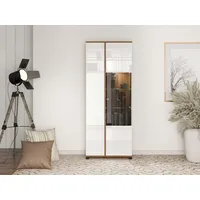 INOSIGN Vitrine INOSIGN "Burgundy Vitrinenschrank, Standvitrine, Showcase", opaque weiß,